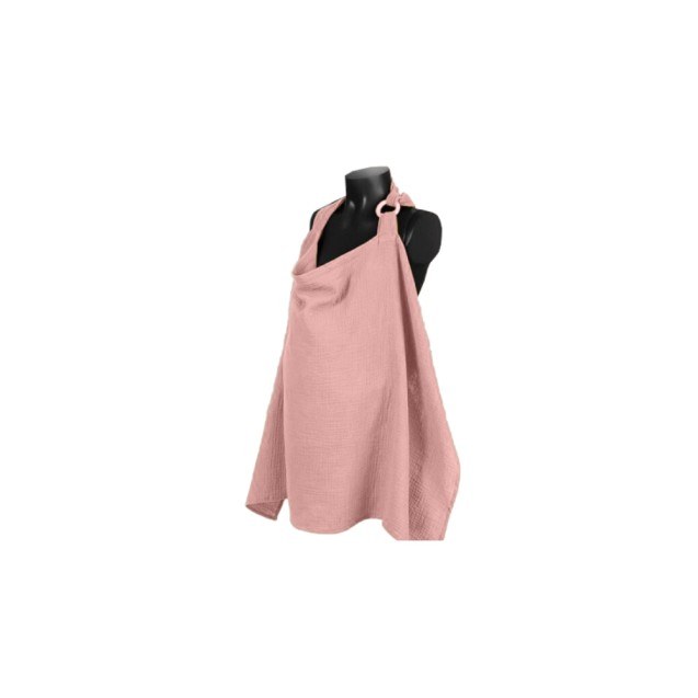 Ποδιά Θηλασμού Bebe Stars Powder Pink