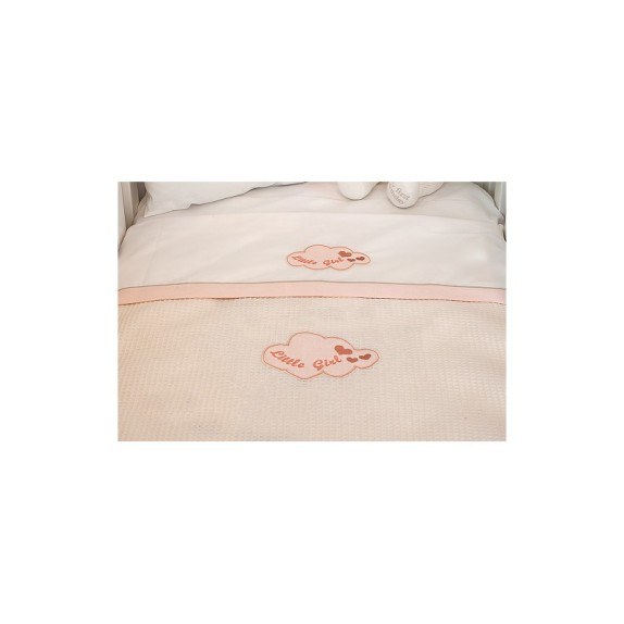 Baby Oliver Des -144 Κουβέρτα Πικέ Αγκαλιάς 80X100