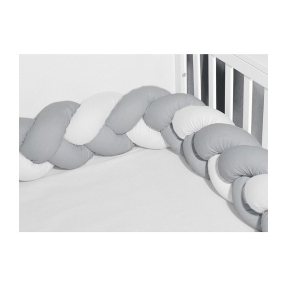 Baby Oliver Des -3150 Πλεξούδα Λευκή-Γκρι Τριπλή...