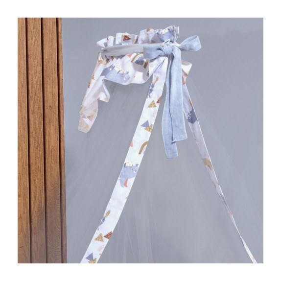 Baby Oliver Κουνουπιερα Σχ 411 Γαλαζια