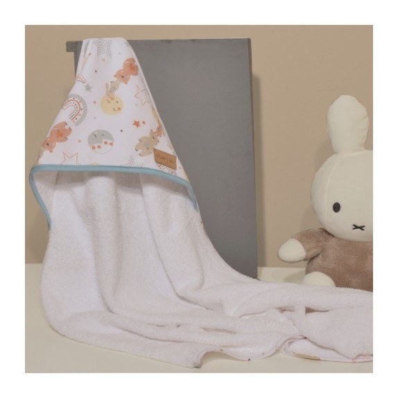 Baby Oliver Mπουρνούζι Κάπα 75X75 Baby Oliver 450 Grs/Sqm