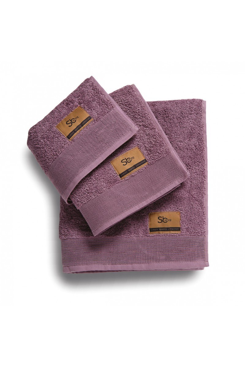 Sb Home - ΣΗΜΑΝΤΙΚΟ: Σε περίπτωση διαφοράς τιμής από το κατάστημα ισχύει παντα και μόνο η τιμή του καταστήματος Πετσέτα Χεριών Sb Home Elegante Lilac 40X60