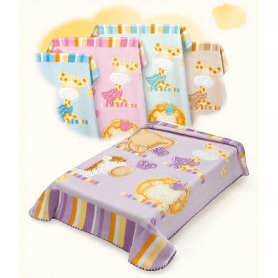 Κουβέρτα Ισπανίας Αγκαλιας 80X110 Belpla Dralon 542 - Lila