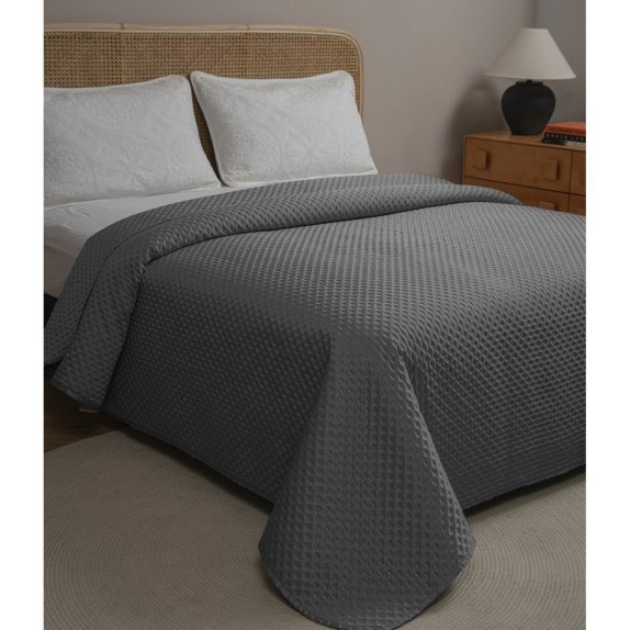 Κουβερλι Saten Υπερδιπλο 220Χ240 Adam Home Imperial Dark...