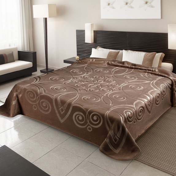 Κουβέρτα Ισπανίας Υπερδιπλη 220Χ240 Belpla Ster 516 Vison(7)