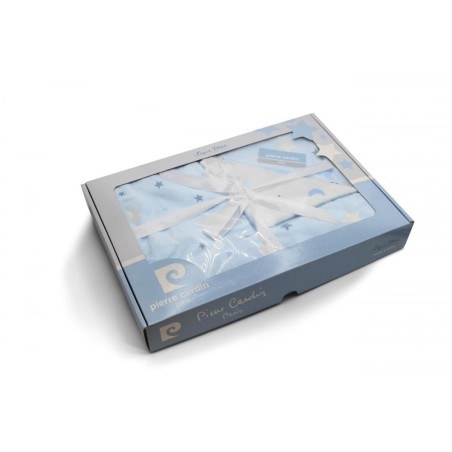 Κουβέρτα Αγκαλιας Soft Plus Fleece 80X110 Pierre Cardin Moon Blue