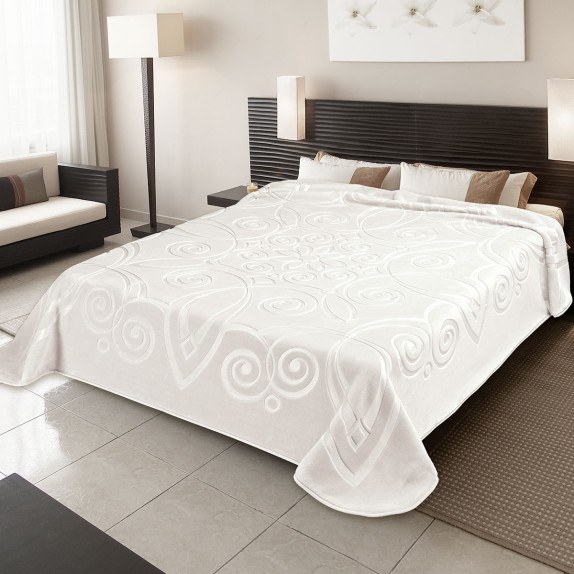 Κουβέρτα Ισπανίας Μονη 160X220 Belpla Ster 516 Natural