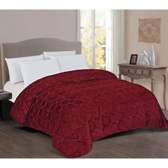 Κουβερτοπάπλωμα Μονό με Γούνα Dimcol 730 gsm...