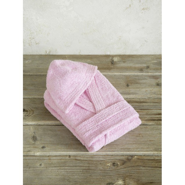 Μπουρνούζι Wizard - No 6 - Barbie Pink