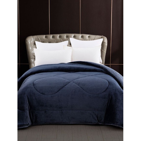 Κουβερτοπάπλωμα Υπέρδιπλο Sunshine Home Clio Blue 220x240