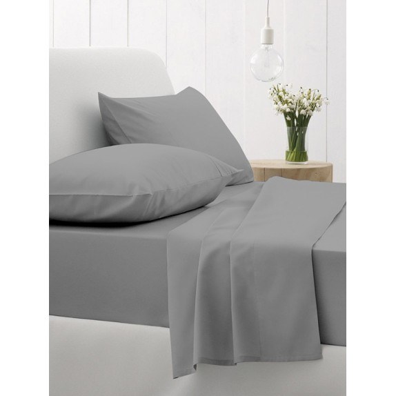 Σετ Σεντόνια Sunshine Home Cotton Feelings 107 Dark Grey...