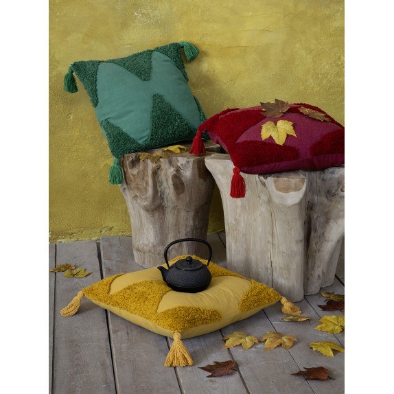 Διακοσμητικό μαξιλάρι Nima 45x45 - Amadeo Dark Green