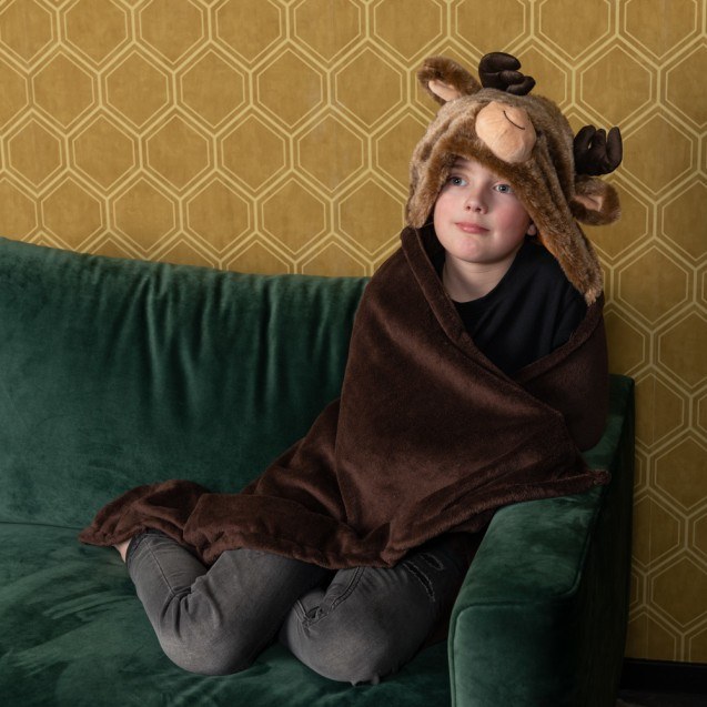 Κουβέρτα Noxxiez Τάρανδος NX-BL815