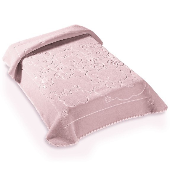 Κουβέρτα Ισπανίας Αγκαλιας 80X110 Belpla Ster 520 Pink