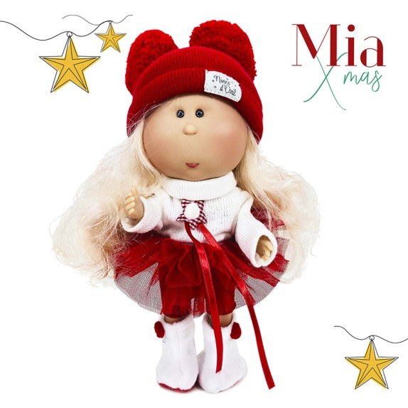 Κούκλα Mia Christmas Collection Ξανθιά Nines D'Onil Σε...
