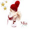 Κούκλα Mia Christmas Collection Ξανθιά Nines D'Onil Σε Θήκη NDO-3482