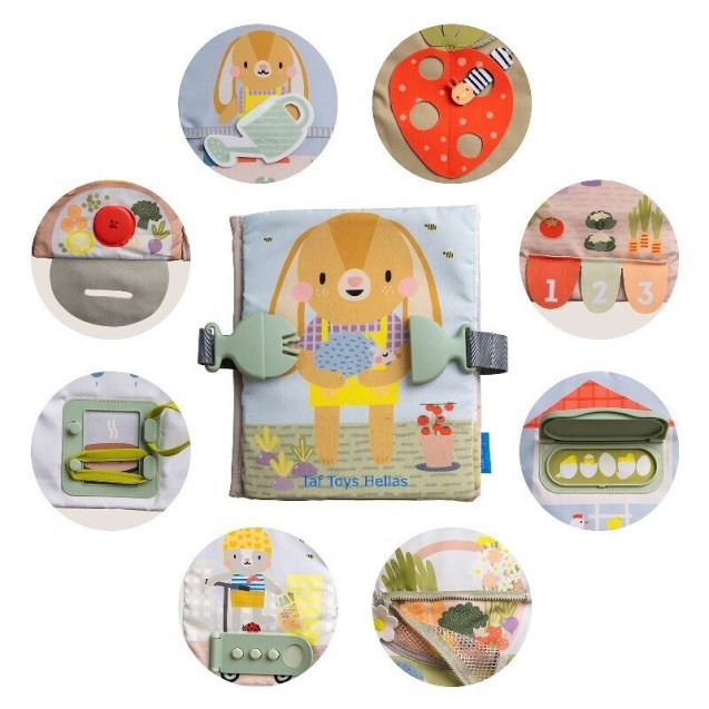 Βιβλίο Υφασμάτινο Taf Toys My First Busy Book...