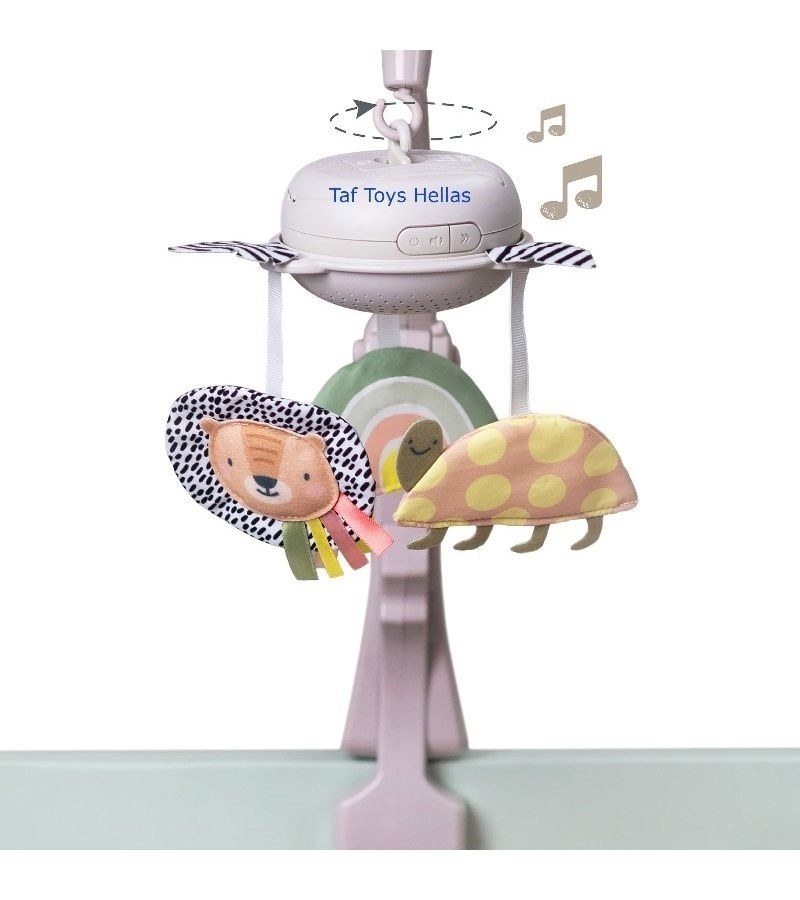 Μουσικό Περιστρεφόμενο Κρεμαστό Taf Toys Για Κούνιες Savannah T-13285