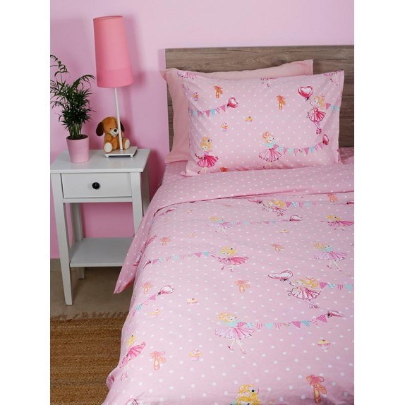 Σετ Σεντόνια Sunshine Home Cotton Feelings 30 Μονό 165x270