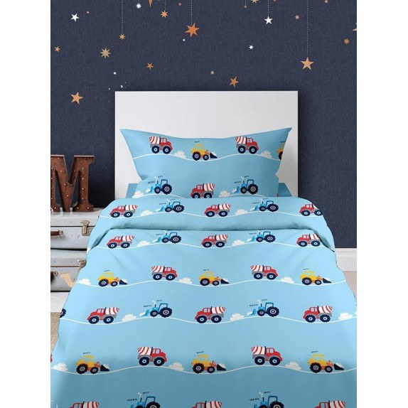 Σετ Σεντόνια Sunshine Home Cotton Feelings 34 Μονό 165x270