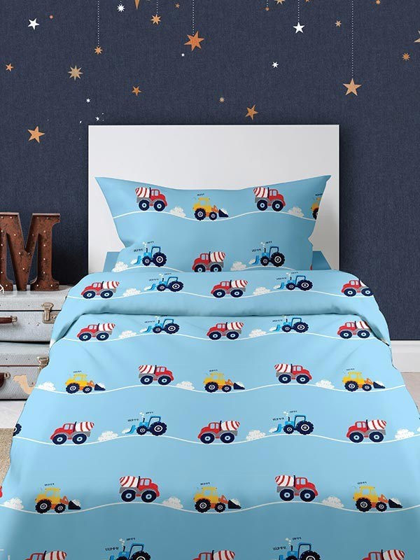 Σετ Σεντόνια Sunshine Home Cotton Feelings 34 Μονό 165x