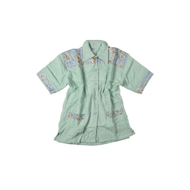 Μπουρνούζι Dimcol Mini Γυναικείο Με Γιακά Mint Xl