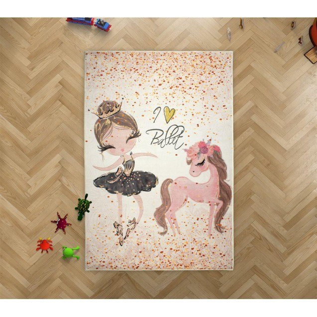 Παιδικό Χαλί Dimcol Ballerina 281 135X200