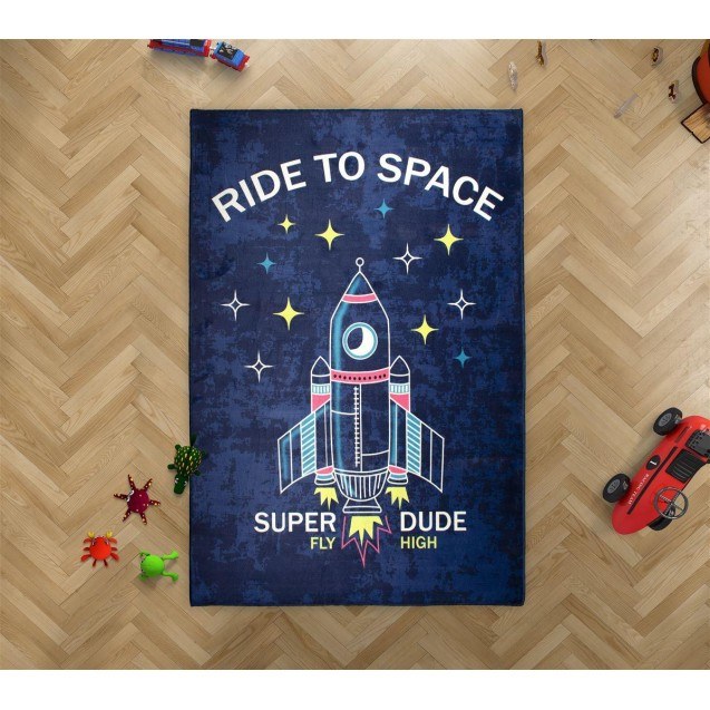 Παιδικό Χαλί Dimcol Spaceship 294 135X200