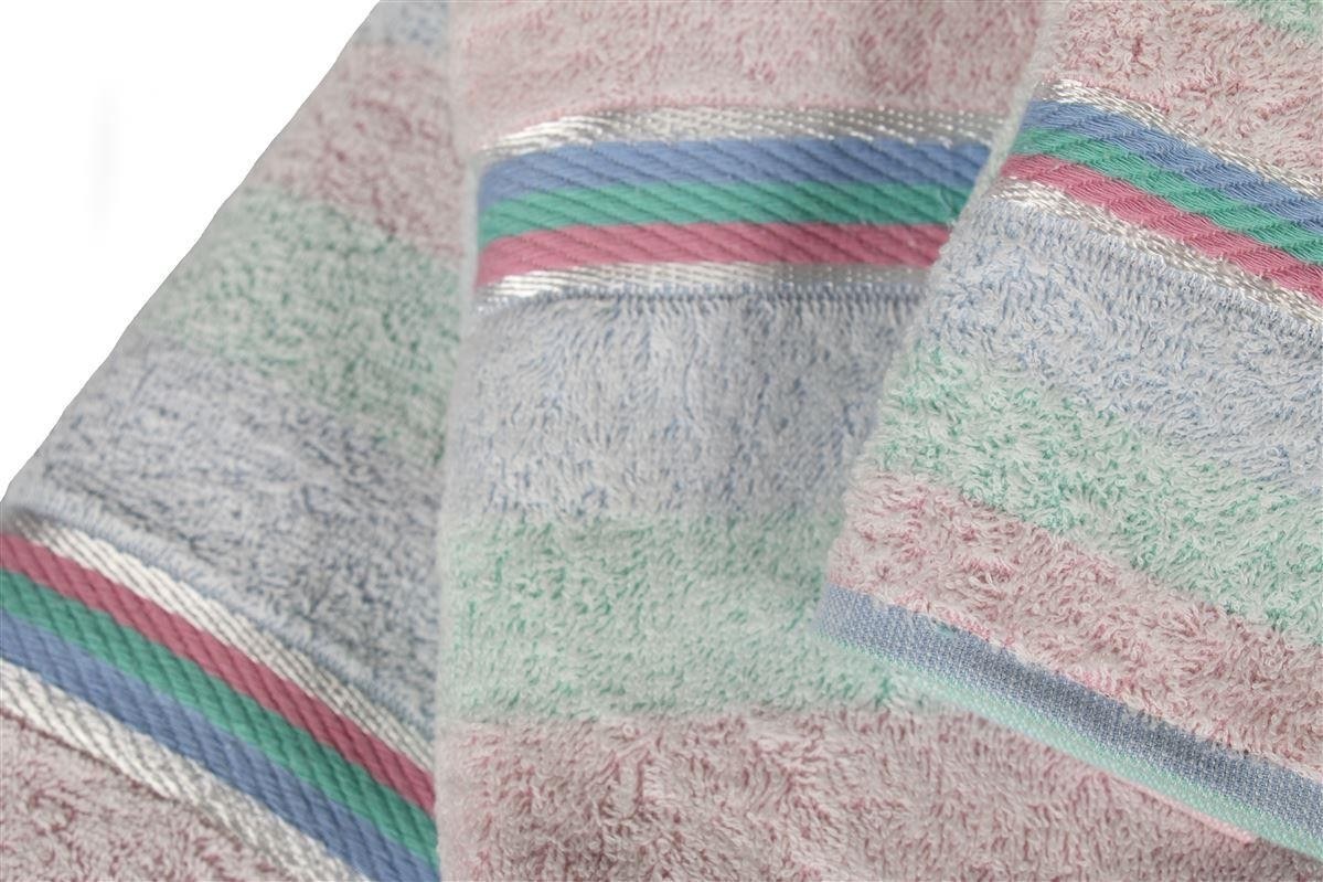 ΠΕΤΣΕΤΑ ΣΕΤ 3 τεμ Cotton 100% 30X50-50X90-100X150 01 Multi Rainbow