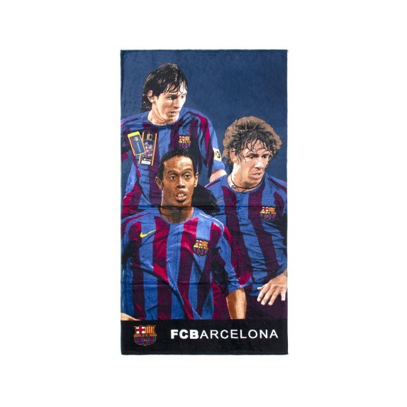 Πετσέτα Θαλάσσης Βελουτέ Dimcol Barcelona VINTAGE 03 75X150