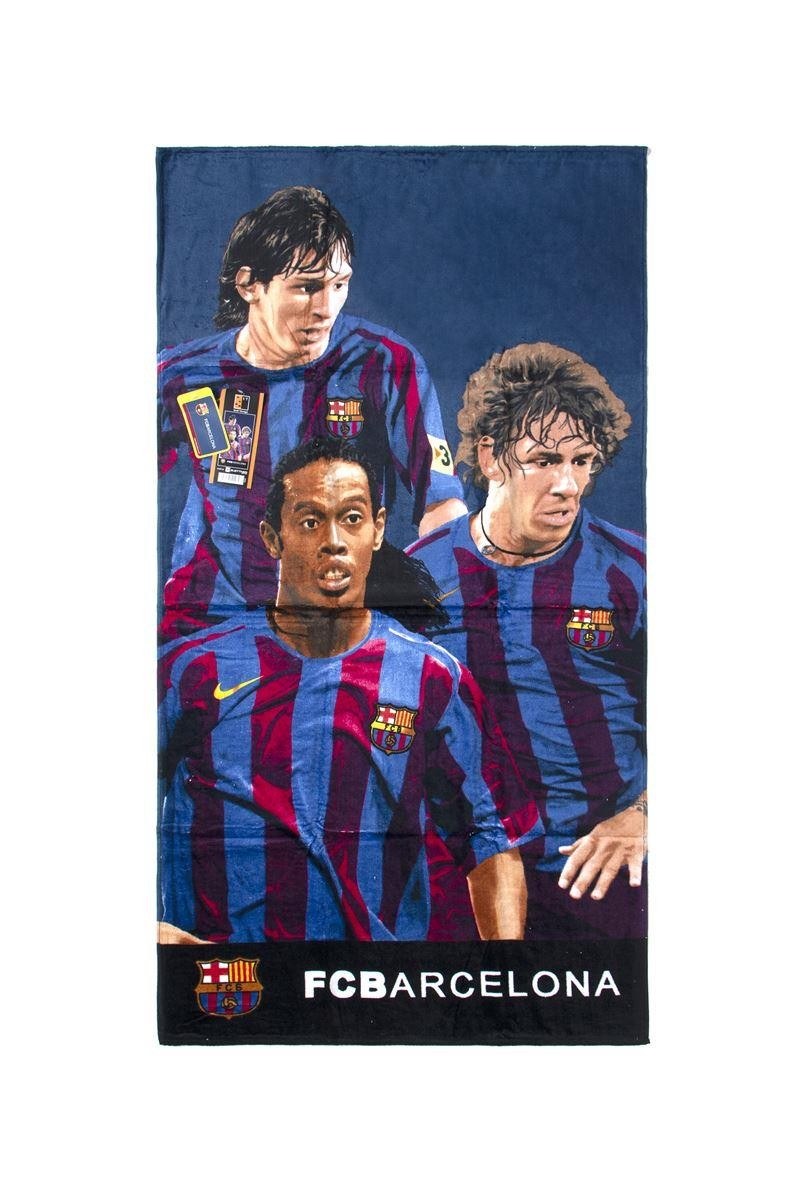 Πετσέτα Θαλάσσης Βελουτέ Dimcol Barcelona VINTAGE 03 75X150