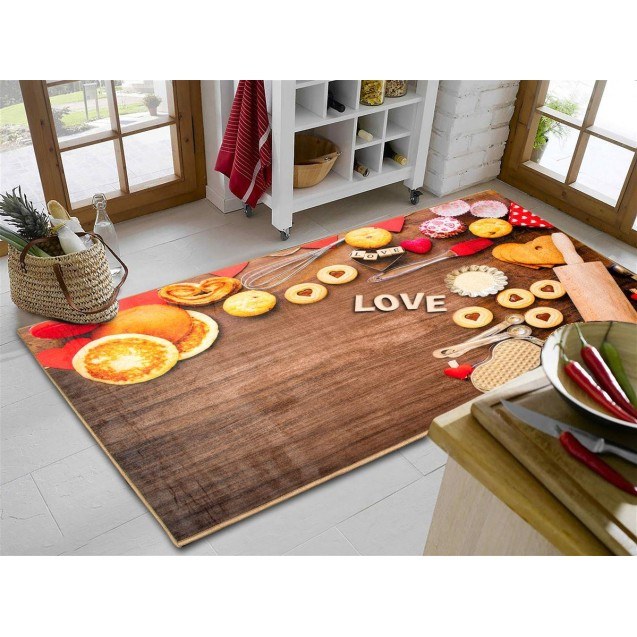 Χαλάκι Κουζίνας Dimcol Cookies 268 67X150