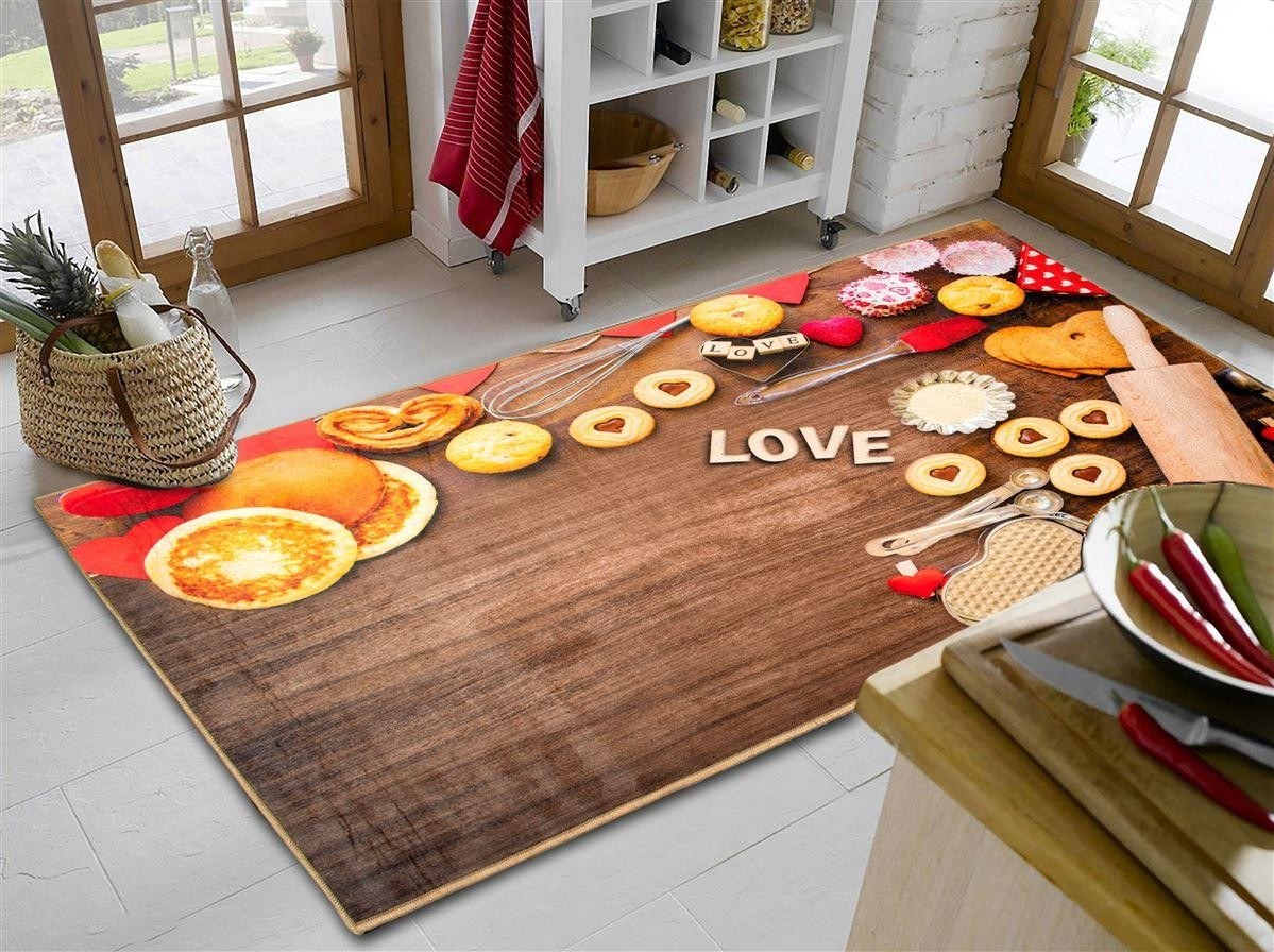 Χαλάκι Κουζίνας Dimcol Cookies 268 80X200