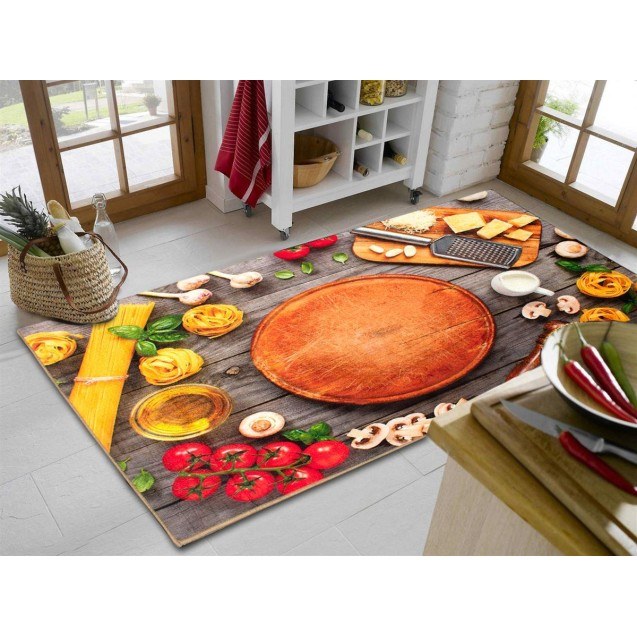 Χαλάκι Κουζίνας Dimcol Spaghetti 269 80X200