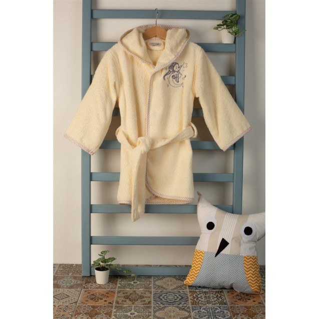 Μπουρνουζι Με Κέντημα Bebe Dreaming Elephant...