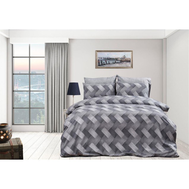 Πάπλωμα Υπέρδιπλο Dimcol Αλκμήνη 452 220X240 Grey