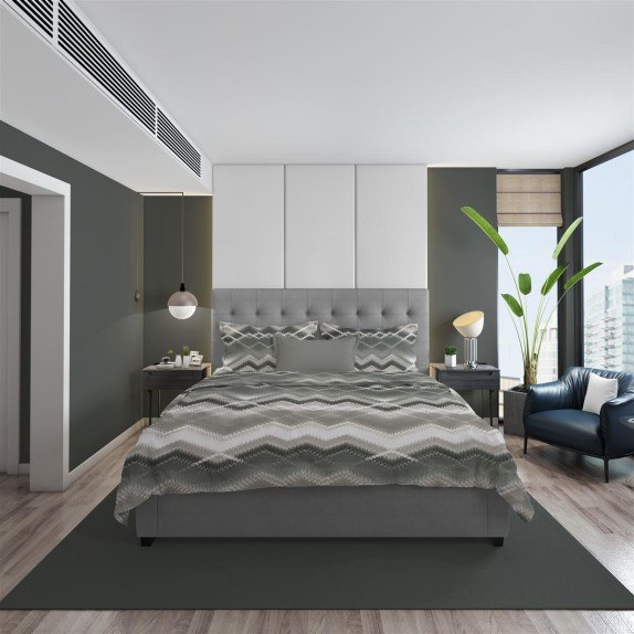 Σετ Σεντόνια Φανελένια Υπέρδιπλα 3 Τεμαχίων Dimcol Ίρις...