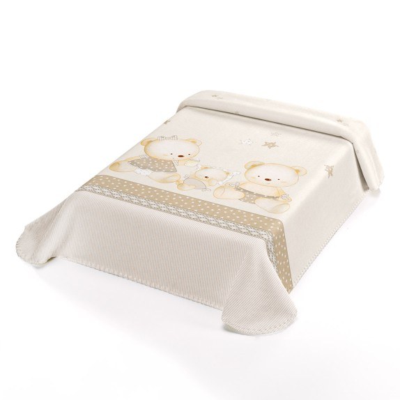 Κουβέρτα Ισπανίας Αγκαλιας 80X110 Belpla Ster 663 Beige