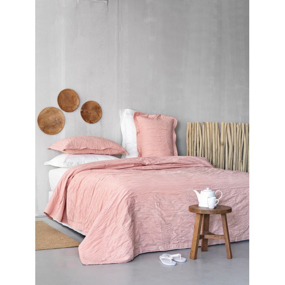 Σετ Κουβέρτα Palamaiki Classico Covers 240X270 Drake Pink