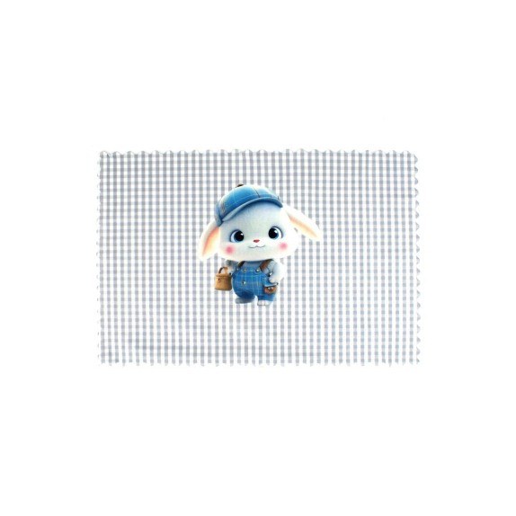 Σουπλά Φαγητού Dimcol Cap Bunny 38 35X50 Γκρι