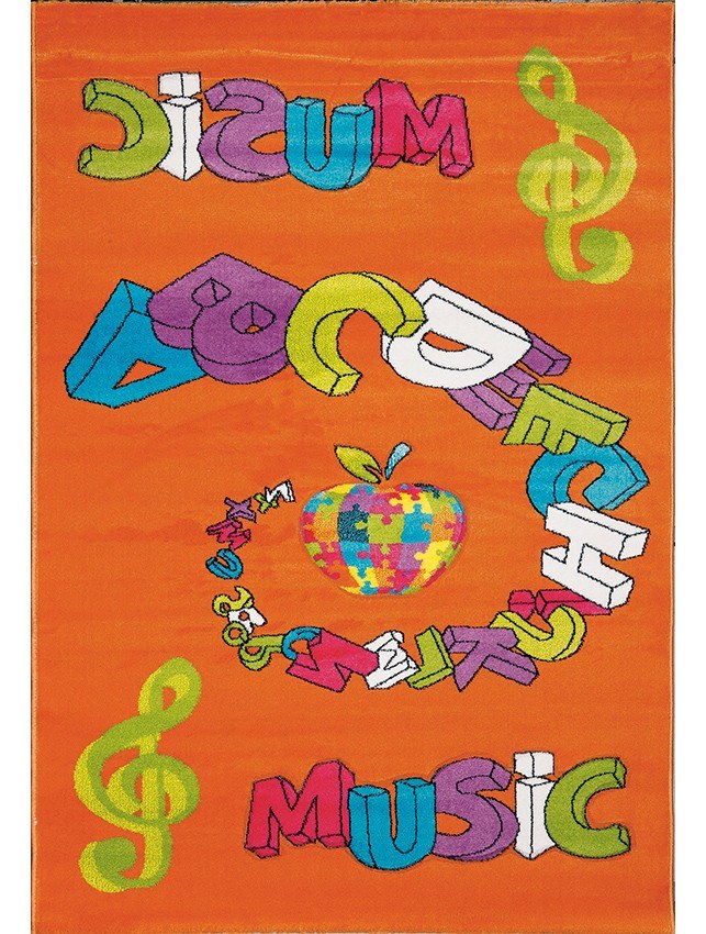 Παιδικό Χαλί 414 ORANGE