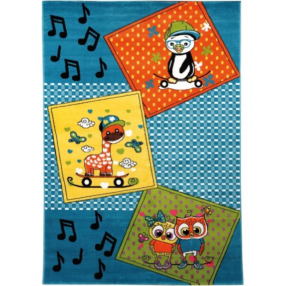 Παιδικό Χαλί 172 BLUE