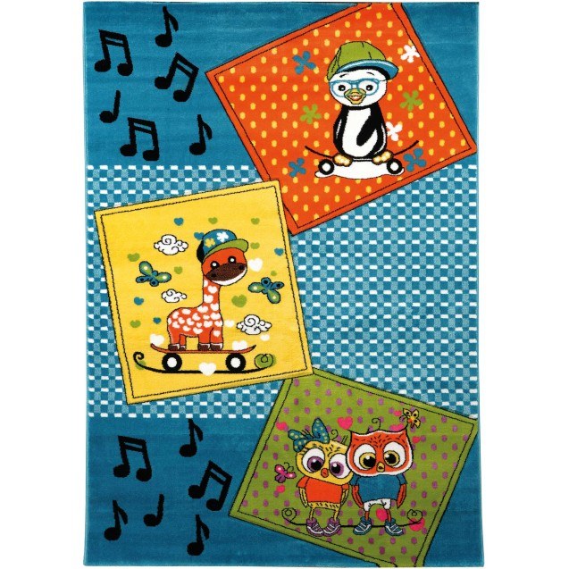 Παιδικό Χαλί 172 BLUE