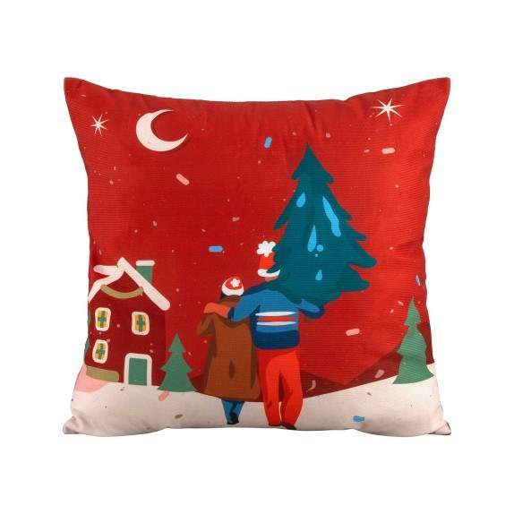 Διακοσμητικό Μαξιλάρι MERRY KISS ME