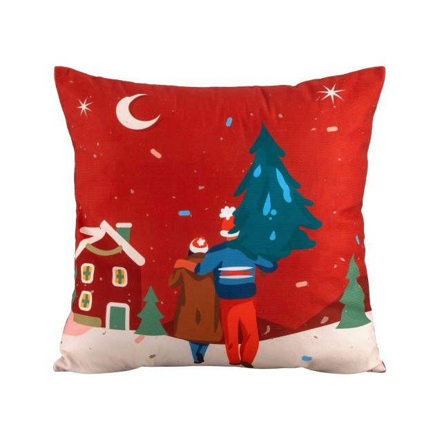 Διακοσμητικό Μαξιλάρι MERRY KISS ME