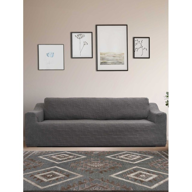 Ελαστικό κάλυμμα καναπέ FLEX GREY