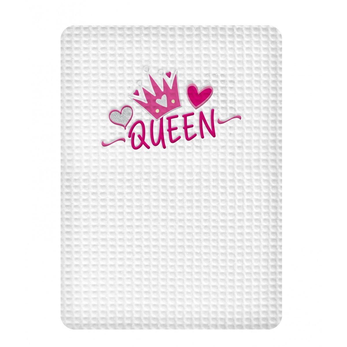 Adam Home Κουβερτα Πικε Κουνιας 110X140 Adam Home Queen White