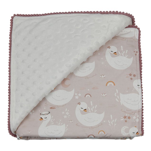 Κουβερτα Bebe Stars Minky Swan