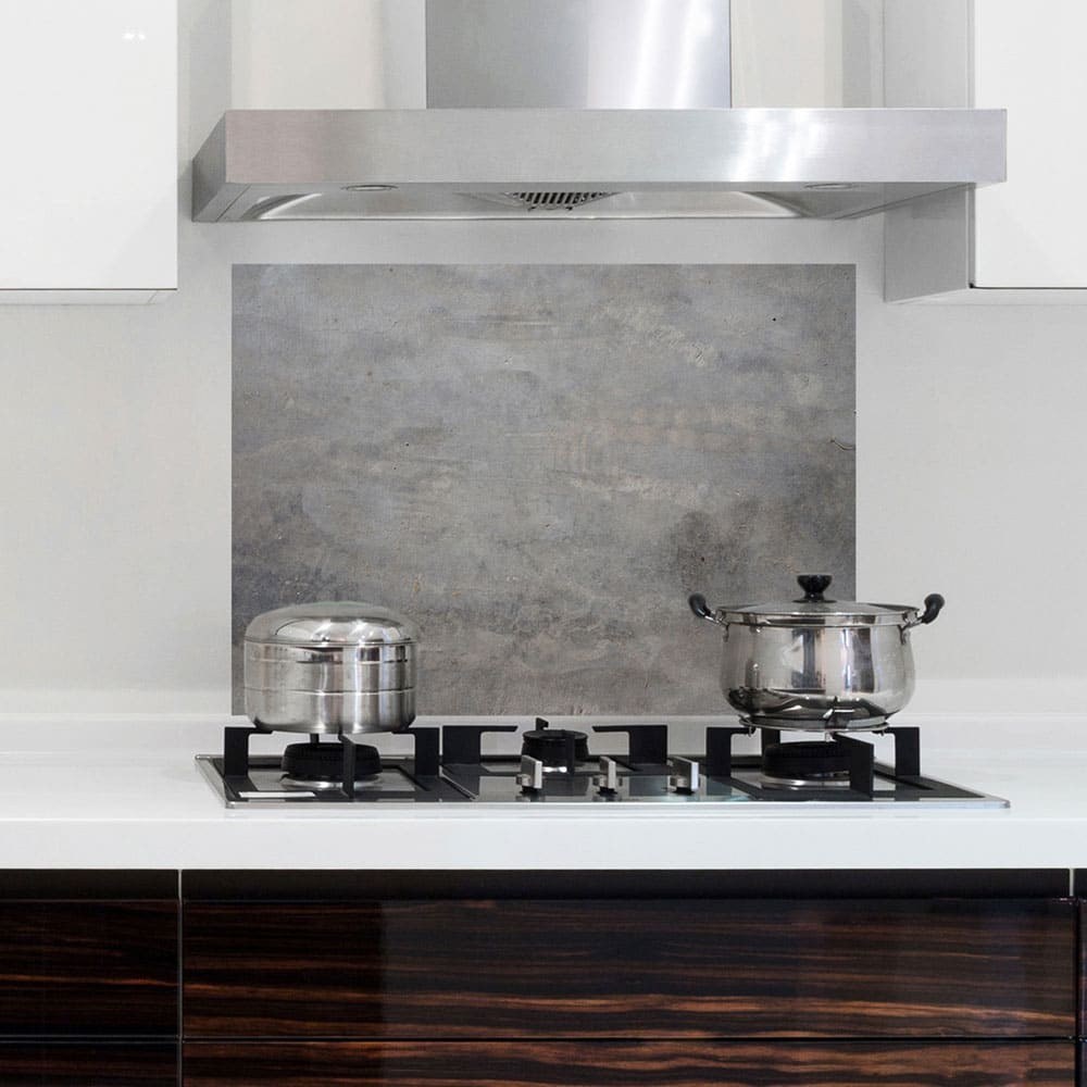 Concrete L πλάτη προστασίας τοίχου εστιών κουζίνας (67232)