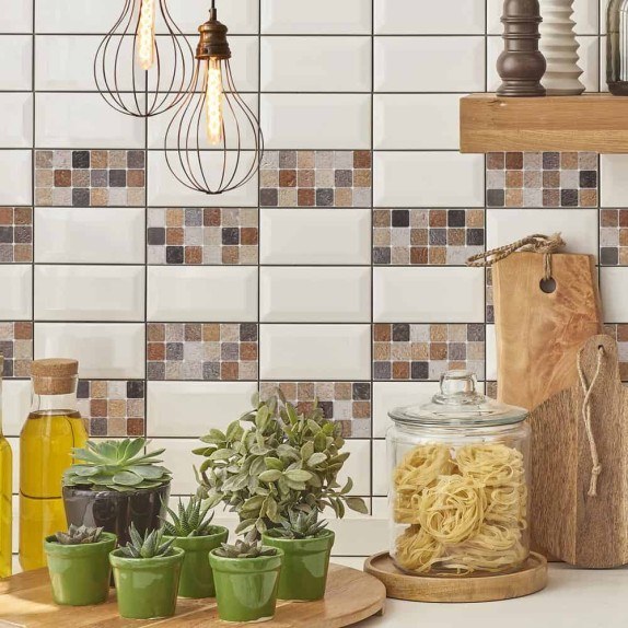 Tile Natural πλακάκια διακόσμησης τοίχων κουζίνας &...